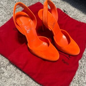 Authentic Louboutin Slingback Pump